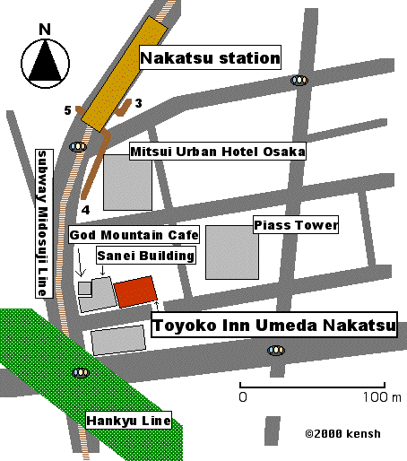 [Map around Nakatsu]